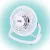 SOMOGYI ELEKTRONIC - TF 10 USB/WH - Asztali USB ventilátor, 10cm, fehér