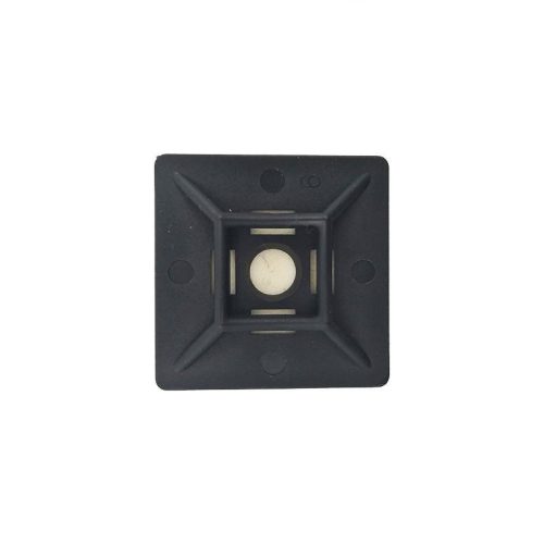 Öntapadós szalagtartó max 2,8mm fekete 100db - TMA1212/BK