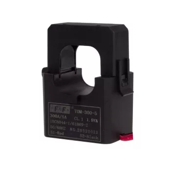   F&F Filipowski - Áramváltó F&F TOM-300 nyitható - 300/5, 1,5VA, Class1, nyitható mini áramváltó - HD Hungária - TOM-300-5