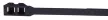 TRACON 180-12 - PA12 kábelkötegelő, UV-álló, fekete 180×9mm, D=5-45mm, PA12