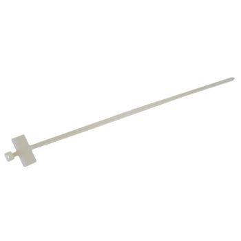   TRACON 200J - Jelzőcímkés kábelkötegelő, natúr 210×2,5mm, D=5-45mm, PA6.6, (a×b=15×30mm)