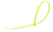 TRACON 230NZ - Normál kábelkötegelő, neon zöld 290×3.6mm, D=2-80mm, PA6.6