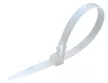 TRACON 260-NY - Nyitható kábelkötegelő, natúr 250×7.6mm, D=10-65mm, PA 6.6