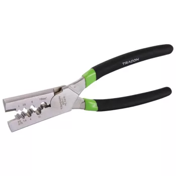   TRACON 9004-LT - Présszerszám szigeteletlen,-szigetelt és iker érvéghüvelyhez 0,5-16mm2