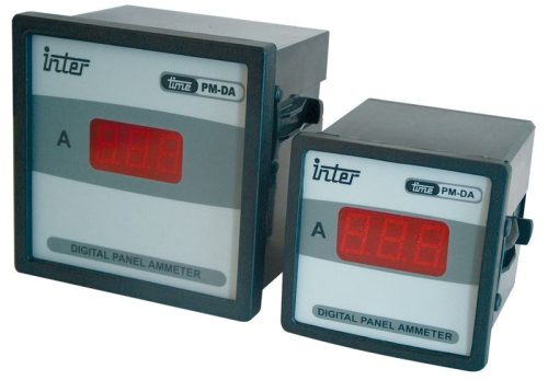 TRACON ACAMD-72-50 - Digitális váltakozó áramú ampermérő közvetlen méréshez 72×72mm, 50A AC