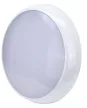 TRACON ADAMS12W - Falon kívüli védett LED világítótest,m.érzékelő,áll. színhő 230VAC,12W,1200lm,3000/4000/6500K,1-8m,10s-12m,IP54,EEI=E