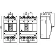TRACON AKMN1-160 - Kompakt megszakító 4P,160A,Ir=(0,8-1,0)In,400/415V, 50/60Hz, Icu=36kA, Ics=25kA