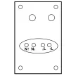 TRACON ALK-IN - Alkonyatkapcsoló 5A/230V, 50Hz, 2-200lux, IP44