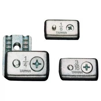   TRACON AMAX3 - Sodronyszorító bilincs, acélmax, acél d=3mm (1/8coll), M3