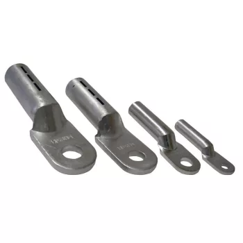   TRACON AS185-16 - Szigeteletlen alumínium szemes csősaru 185mm2, M16, (d1=19mm, d2=17mm)