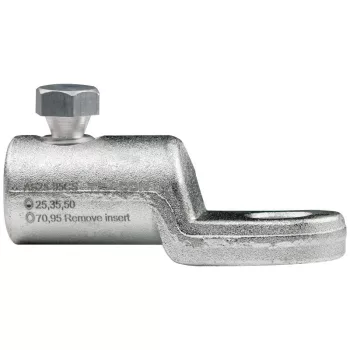   TRACON AS25-95CS - Szakadófejes csavaros alumínium szemes csősaru 25-95mm2, 1xM13
