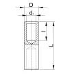 TRACON AT16 - Szigeteletlen alumínium toldóhüvely 16mm2, (d1=5,2mm, L=69mm)