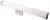 TRACON BLH4008NW - LED tükörvilágító lámpa 230V, 50Hz, 8W, 4000K, 800lm, IP44, EEI=F
