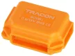 TRACON BOXW1 - Vízálló műanyag doboz, narancssárga 41x28x19mm, IPX8