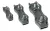 TRACON BSZ2-8 - Sodronyszorító bilincs, dupla, acél d=8-9mm, M6