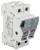 TRACON CFBL1P+N32 - Szakaszolókapcsoló-biztosító hengeres bizt.hoz, maszkolható 32A, 10x38mm, Un=400V/690V, 1P+N right, LED