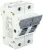 TRACON CFBL1P+N50 - Szakaszolókapcsoló-biztosító hengeres bizt.hoz, maszkolható 50A, 14x51mm, Un=400V/690V, 1P+N right, LED