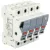 TRACON CFBL3P+N50 - Szakaszolókapcsoló-biztosító hengeres bizt.hoz, maszkolható 50A, 14x51mm, Un=400V/690V, 3P+N right, LED