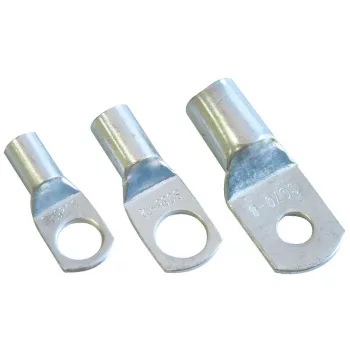   TRACON CL2.5-4 - Szigeteletlen szemes csősaru, ónozott elektrolitréz 2,5mm2, M4, (d1=2,4mm, d2=4,3mm)