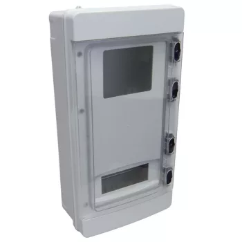   TRACON CMB3 - 3F Fogyasztásmérő szekrény, almérőhöz 1×6mod+115×94, H×W×D=460×240×132mm, IP65, IK10