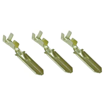  TRACON CS6B - Szig.tlen rátolható csatlakozó csap, sárgaréz, rögz.csapos 6,3×0,8mm, 1-2,5mm2