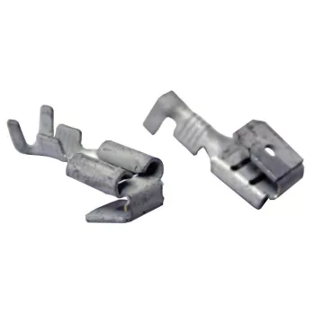   TRACON CSE - Szigeteletlen rátolható csatlakozó csap+hüvely, ónozott réz 6,3×0,8mm, 1-2,5mm2