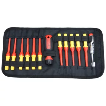   TRACON CSET13 - 1000 V-ra szigetelt csavarhúzószett 1000V, 13pcs