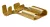 TRACON CSH09B - Szig.tlen rátolható csatl. hüvely, ónozott réz, rögz.csapos 7,7×0,8mm, 1-2,5mm2, 90°