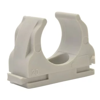 TRACON CSS-20 - Csőrögzítő, sorolható klipsz D=20mm, PP