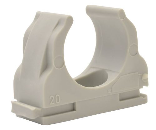 TRACON CSS-20 - Csőrögzítő, sorolható klipsz D=20mm, PP