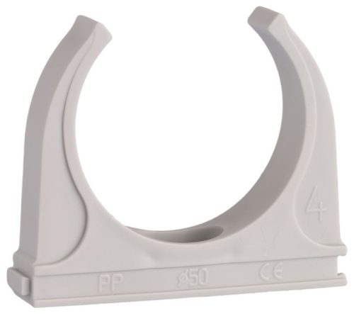 TRACON CSS-50 - Csőrögzítő, sorolható klipsz D=50mm, PP