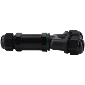  TRACON CST4-Y3P - Tömítőszelencés kábeltoldó, Y-elágazó 0.5-4 mm2, IP68, PC+PA6.6, 3P, 450VAC, 24A