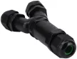 TRACON CST4-Y - Tömítőszelencés kábeltoldó, Y-elágazó 0.5-4 mm2, IP68, PC+PA6.6, 5P, 450VAC, 24A