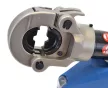TRACON DK60E - Elektro-hidraulikus présszerszám 11 bélyeggel, hordtáskában 16-300mm2, 4900g, 60kN, 350°, 2× Li-ion, 18V, 4000mAh