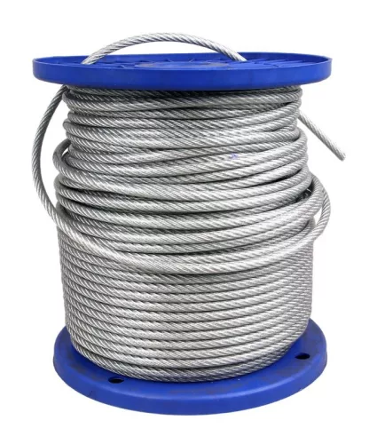 TRACON DKOT4 - Drótkötél PVC bevonattal, 4-es 4mm, PVC