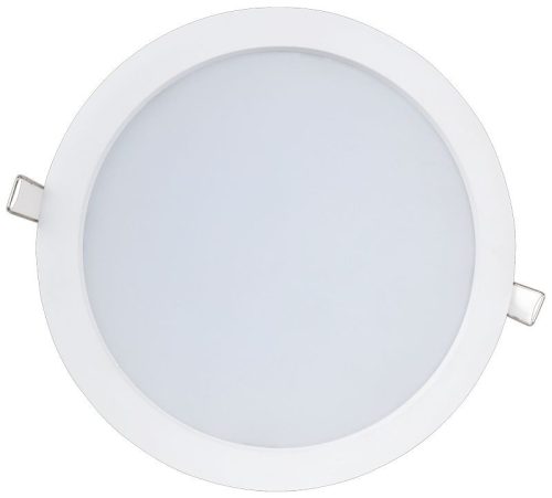 TRACON DLC5NW - Kompakt beépíthető LED mélysugárzó 230VAC, 5W, 4000K, 450lm. IP20,D=104mm, EEI=F
