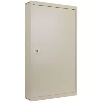   TRACON EDFKF-16/4 - Fém elosztódoboz falon kívüli, maszkos, fehér 4×16 mod, H×W×D=755×445×110mm, IP42, RAL1013