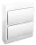 TRACON EDFKN-12/2 - Falon kívüli elosztódoboz, fehér ajtóval, N/PE sínnel 2×12 (24) modul, IP40, (H×W×D=325×270×98mm)