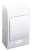 TRACON EDFKN-4/1 - Falon kívüli elosztódoboz, fehér ajtóval, N/PE sínnel 1×4 modul, IP40, (H×W×D=200×112×92mm)