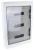 TRACON EDFKS-18/3 - Falon kívüli elosztódoboz, füstszínű-sík ajtóval, NPE nélkül 3×18 (54) modul, IP40, (H×W×D=670×464×120mm)