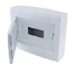 TRACON EDFKSN-12/1 - Falon kívüli elosztódoboz, fehér-sík ajtóval, NPE nélkül 1×12 (12) modul, IP40, (H×W×D=260×330×92mm)
