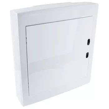  TRACON EDFKSN-18/2 - Falon kívüli elosztódoboz, fehér-sík ajtóval, NPE nélkül 2×18 (36) modul, IP40, (H×W×D=505×464×100mm)