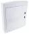 TRACON EDFKSN-18/2 - Falon kívüli elosztódoboz, fehér-sík ajtóval, NPE nélkül 2×18 (36) modul, IP40, (H×W×D=505×464×100mm)