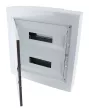 TRACON EDFKSN-18/2 - Falon kívüli elosztódoboz, fehér-sík ajtóval, NPE nélkül 2×18 (36) modul, IP40, (H×W×D=505×464×100mm)