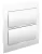 TRACON EDSN-12/2 - Süllyesztett elosztódoboz, fehér ajtóval, N/PE sínnel 2×12 (24) modul, IP40, (H×W×D=310×257×76mm)