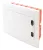 TRACON EDSSN-8/1 - Süllyesztett elosztódoboz, fehér-sík ajtóval, NPE nélkül 1×8 (8) modul, IP40, (H×W×D=180×220×88mm)