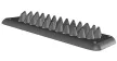 TRACON EKBV-05 - Elosztószekrény kábelbevezető, gumi, 51db kábelhez 222x92mm; IP55