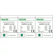 TRACON ESPD1+2-50-3P - T1+T2 AC típusú túlfeszültséglevezető, egybeépített Uc:385V; Iimp:50kA; In:50kA; Imax:160kA; Up:2,5kV; 3P