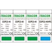 TRACON ESPD2-40-3+1P - T2 AC típusú túlfeszültség levezető, cserélhető betéttel Uc:275/255V; In:20kA; Imax:40kA; Up:1,3/1,5kV; 3+1P