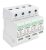 TRACON ESPD2-70-4P - T2 AC típusú túlfeszültség levezető, cserélhető betéttel Uc:275V; In:40kA; Imax:70kA; Up:1,7kV; 4P